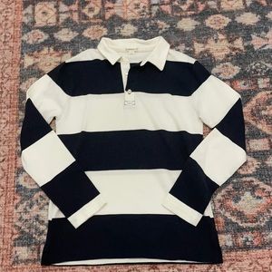 Boys J. Crew long sleeve half button up sz 10!
